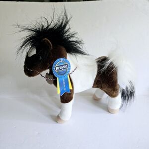 NWT Breyer Paint Horse Plush Horse Stuffed Plush Pony 2020 13" x 10”
